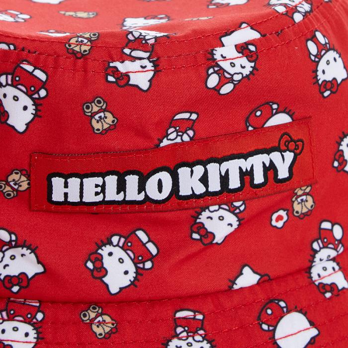 Red Hello Kitty Hello Kitty Kids Bucket Hat (Ruby Red Series) | NZ_HK36936