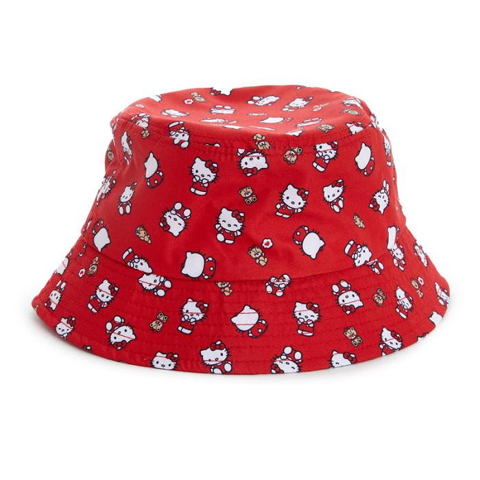 Red Hello Kitty Hello Kitty Kids Bucket Hat (Ruby Red Series) | NZ_HK36936