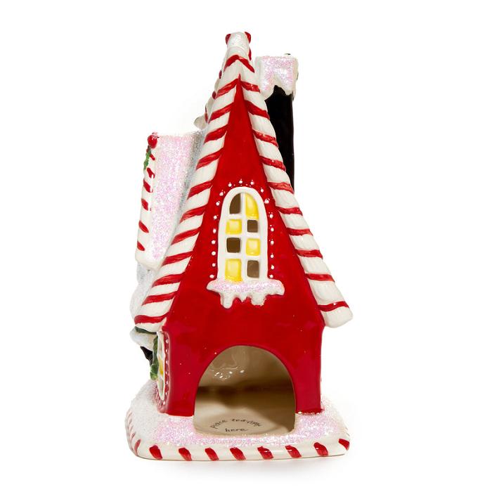 Red Hello Kitty Hello Kitty and Friends Ceramic Holiday Candle House | NZ_HK27609