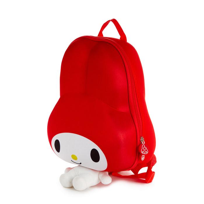 Red Hello Kitty My Melody Kids 3D Backpack | NZ_HK46346