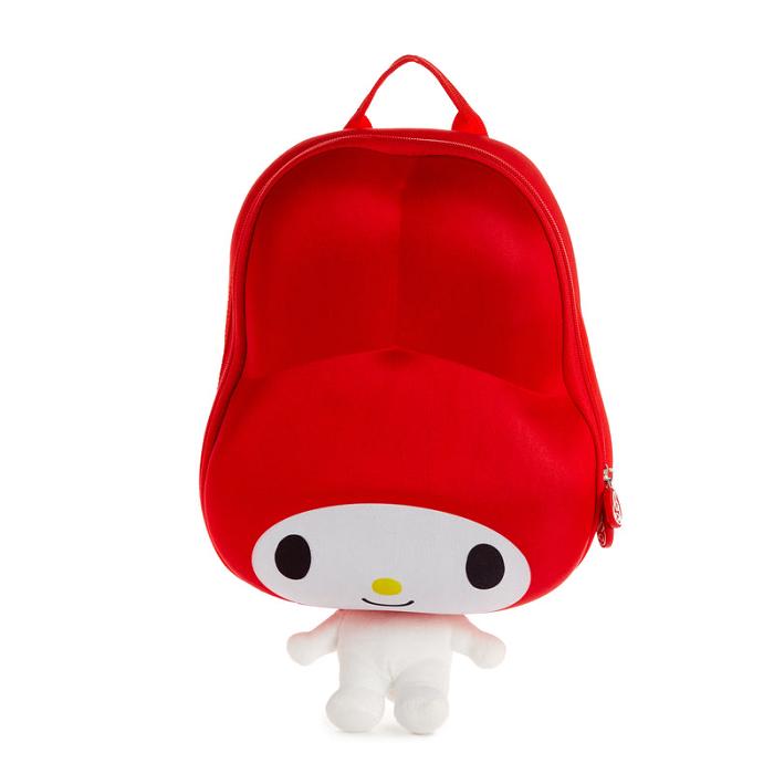 Red Hello Kitty My Melody Kids 3D Backpack | NZ_HK46346