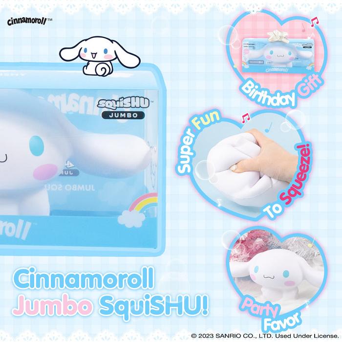 White Hello Kitty Cinnamoroll Jumbo Squishy Toy | NZ_HK89110