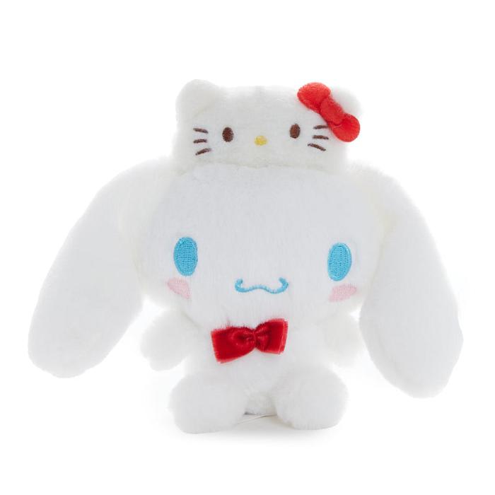 White Hello Kitty Cinnamoroll Mascot Bag Charm (Hello Kitty 50th Anniv.) | NZ_HK68957