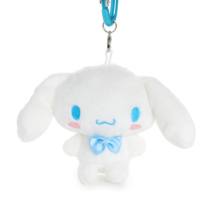 White Hello Kitty Cinnamoroll Plush Mascot Carabiner | NZ_HK85830