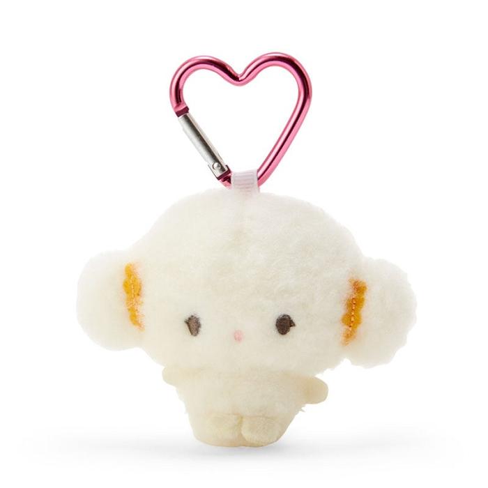 White Hello Kitty Cogimyun Plush Mascot All My Heart Keychain | NZ_HK98109