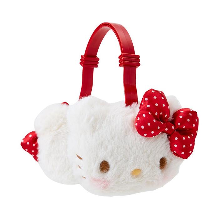 White Hello Kitty Hello Kitty Plush Kids Ear Muffs | NZ_HK69002