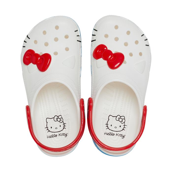 White Hello Kitty Hello Kitty x Crocs Toddler I Am Classic Clog | NZ_HK82420