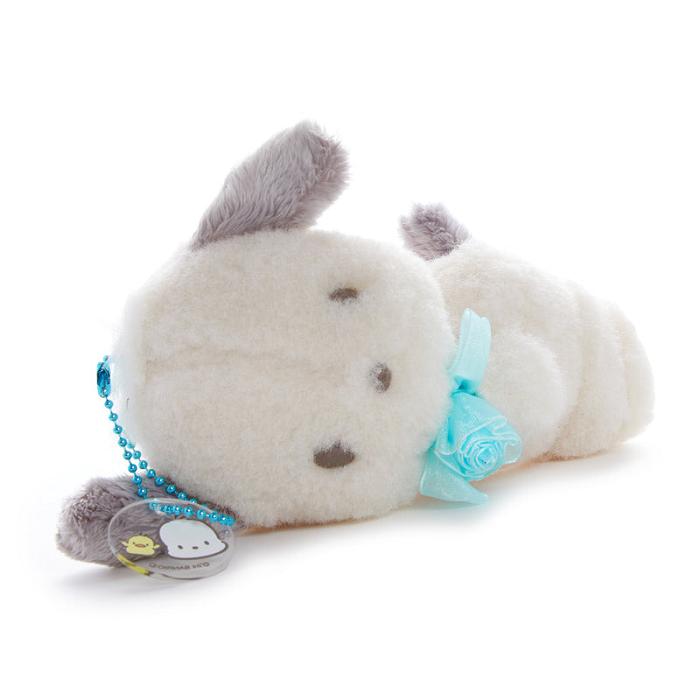 White Hello Kitty Pochacco Mascot Bag Charm (Friendly Pose Series) | NZ_HK91074