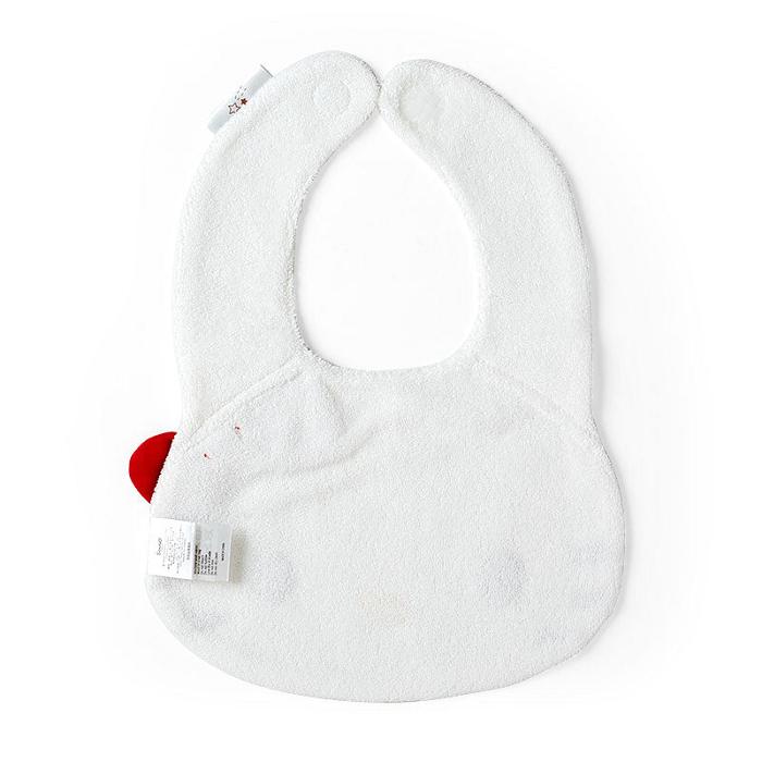 White Hello Kitty Sanrio Baby Hello Kitty Bib | NZ_HK88005