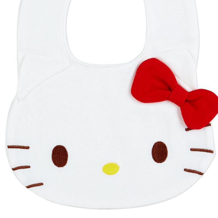 White Hello Kitty Sanrio Baby Hello Kitty Bib | NZ_HK88005