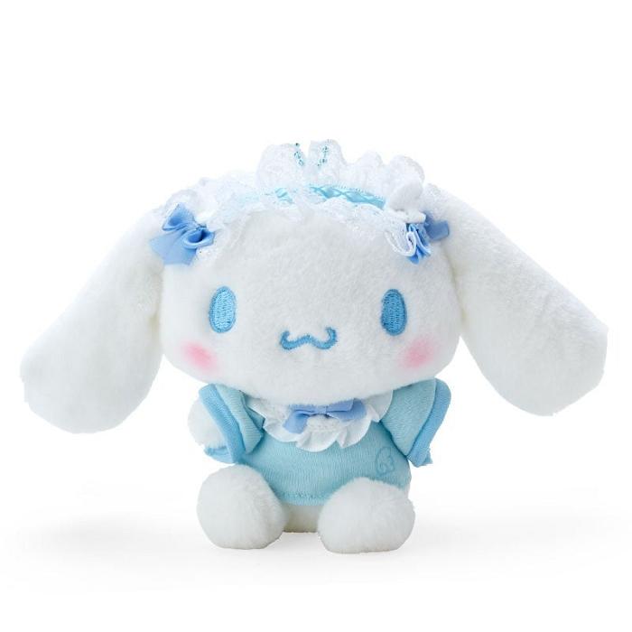 White / Blue Hello Kitty Cinnamoroll Plush Mascot Keychain (Sky Blue Series) | NZ_HK37412