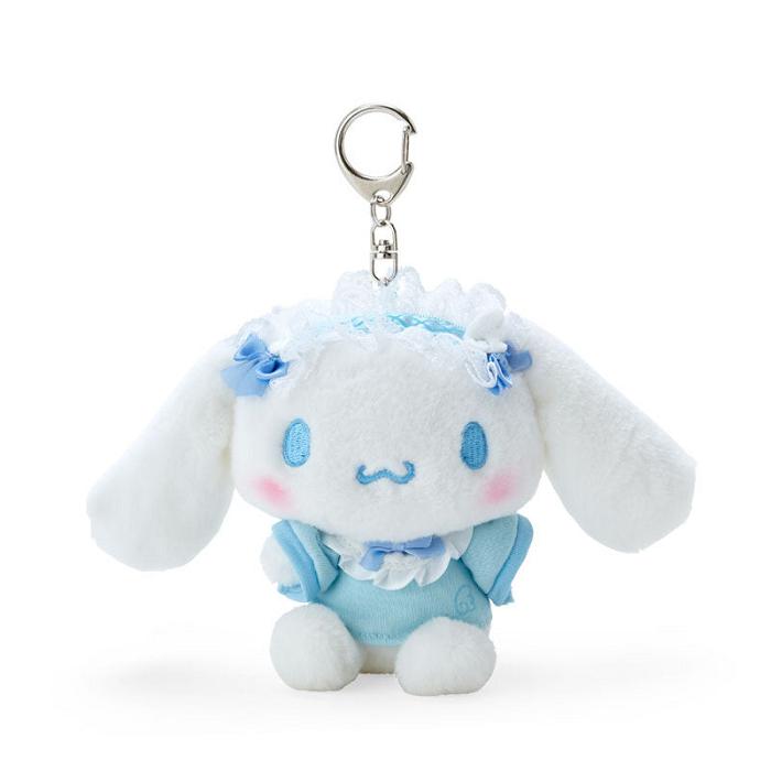 White / Blue Hello Kitty Cinnamoroll Plush Mascot Keychain (Sky Blue Series) | NZ_HK37412