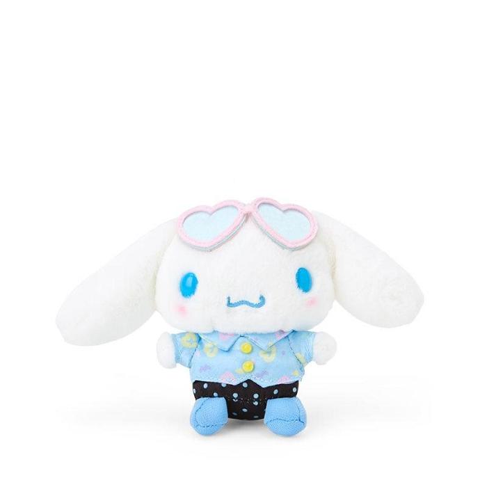 White / Blue Hello Kitty Cinnamoroll Plush Mascot Keychain (Day at the Funfair Series) | NZ_HK75933