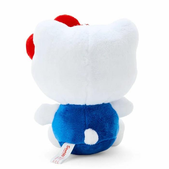 White / Blue Hello Kitty Hello Kitty Plush Mascot Keychain (Classic) | NZ_HK74876