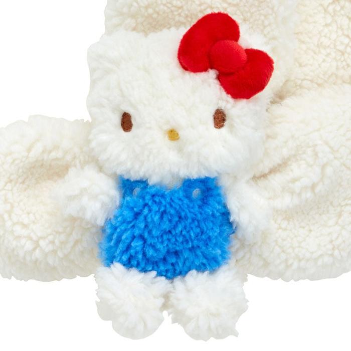 White / Red Hello Kitty Hello Kitty Cozy Sherpa Kids Wrap Scarf | NZ_HK28359