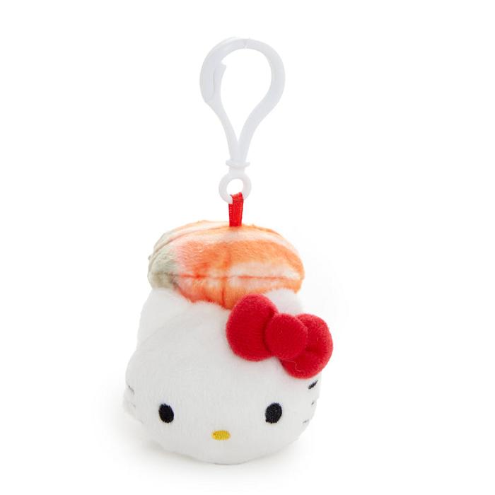 White / Red Hello Kitty Hello Kitty Sushi Mascot Clip (Salmon) | NZ_HK76521