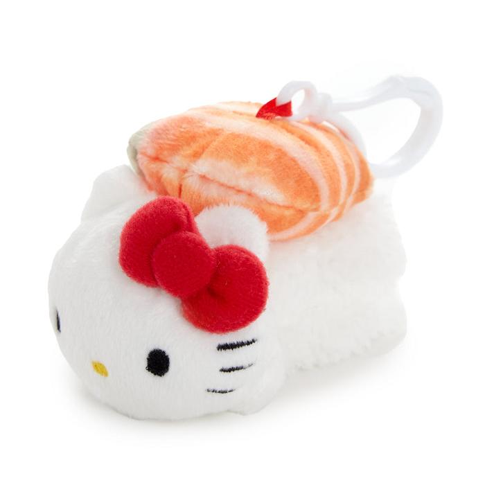 White / Red Hello Kitty Hello Kitty Sushi Mascot Clip (Salmon) | NZ_HK76521