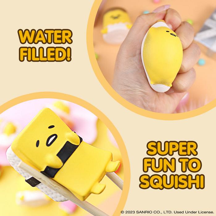 Yellow Hello Kitty Gudetama Capsule Squishies (Series 1) | NZ_HK90982