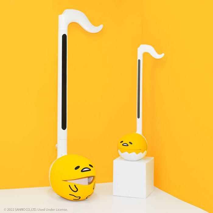 Yellow Hello Kitty Gudetama Otamatone Deluxe Musical Toy | NZ_HK70811