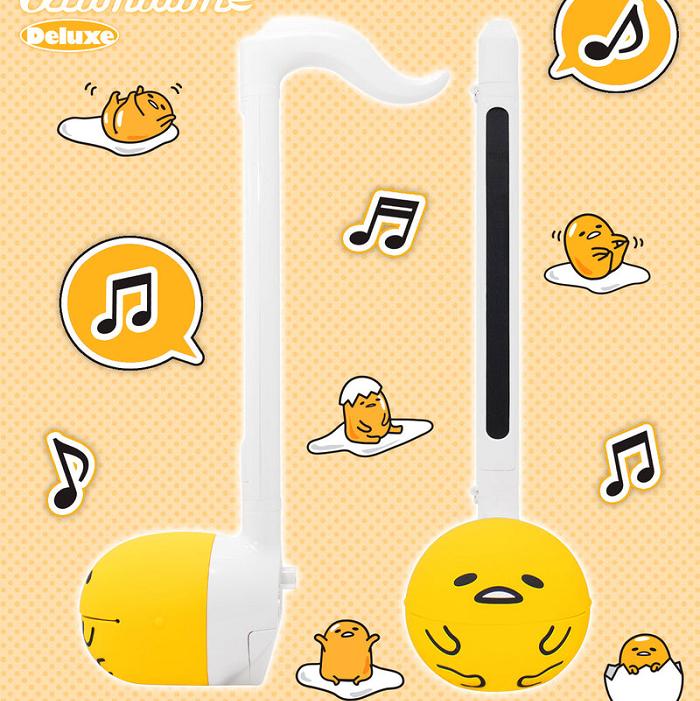 Yellow Hello Kitty Gudetama Otamatone Deluxe Musical Toy | NZ_HK70811