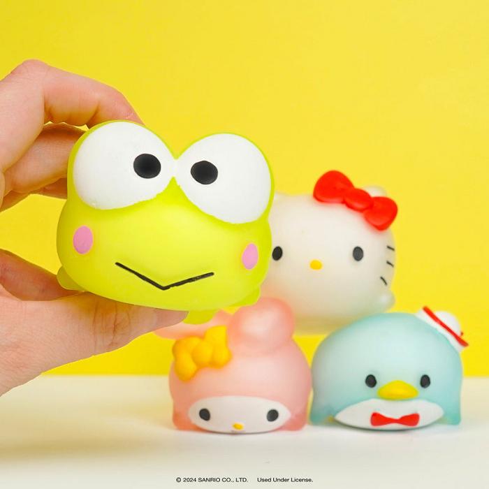 Yellow Hello Kitty Keroppi Mochi SquiSHU (Series 2) | NZ_HK21436