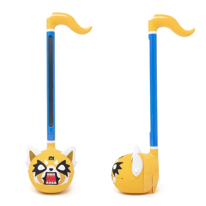 Yellow / Blue Hello Kitty Aggretsuko Otamatone Musical Toy (Rage) | NZ_HK58600