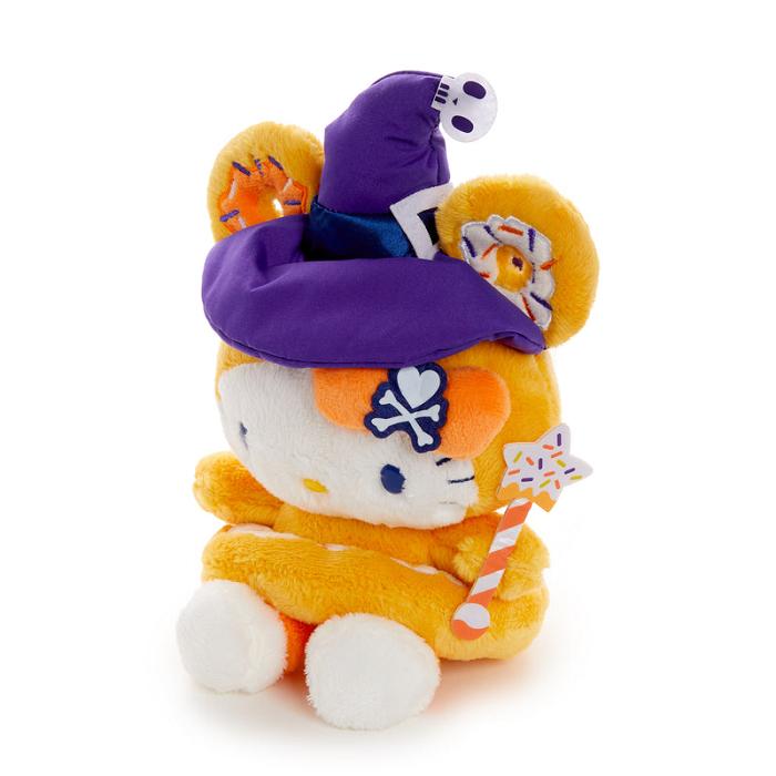 Yellow / Purple Hello Kitty Hello Kitty x Tokidoki Halloween Bean Doll (Witchy Donut) | NZ_HK57463